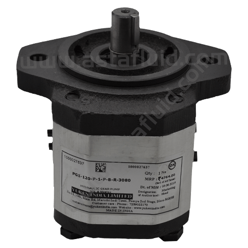 Gear Pump, PG1-120-P-1-P-B-R-3080-YUKEN