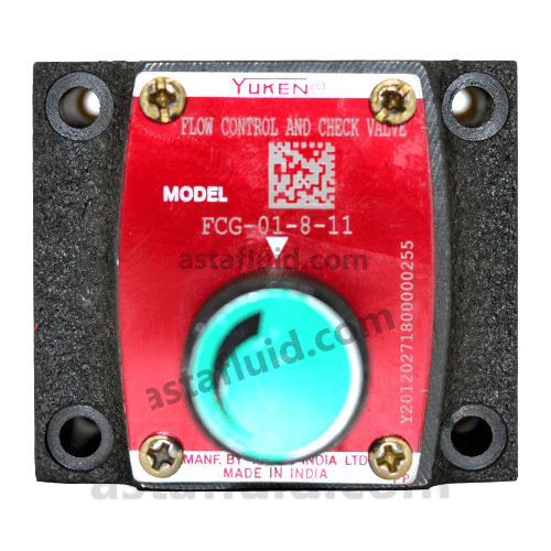 Flow Control Valve, FG01-8-11, YUKEN