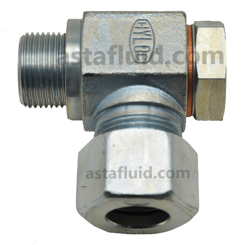 Banjo Coupling Assembly, 12L X G 3/8, WH12PLGE - HYLOC