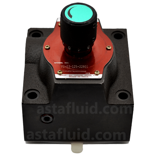Flow Control Valve, FG03-125-22801, YUKEN