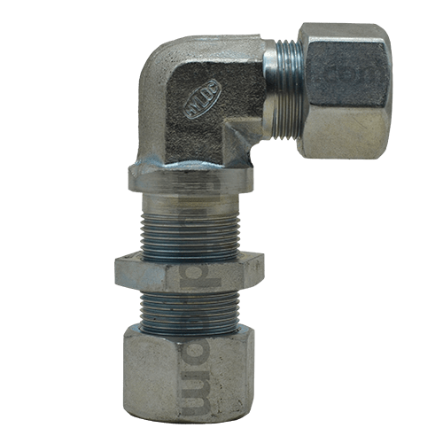 Elbow Bulkhead Coupling 16S- WSV16PS- HYLOC