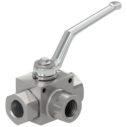 3 Way Ball Valve- GE3-1" BSP - GEMELS