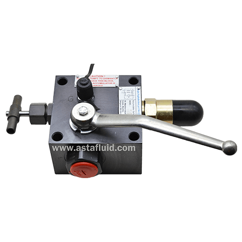 Accumulator Safety Block ASB10-315-2.0 HYLOC