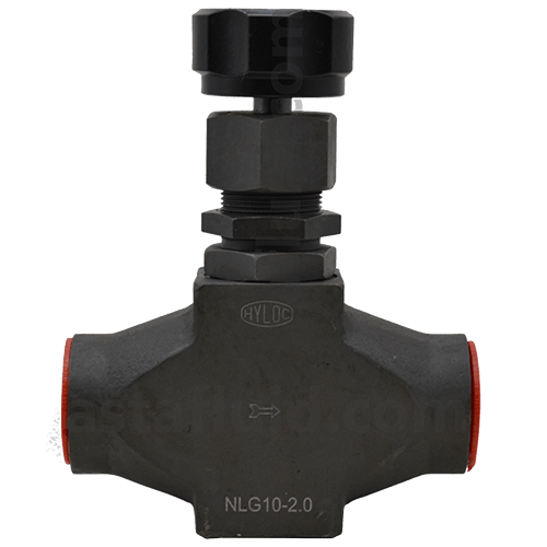 Needle Valve 1.1/4" BSP, NLG10-2.0 - HYLOC